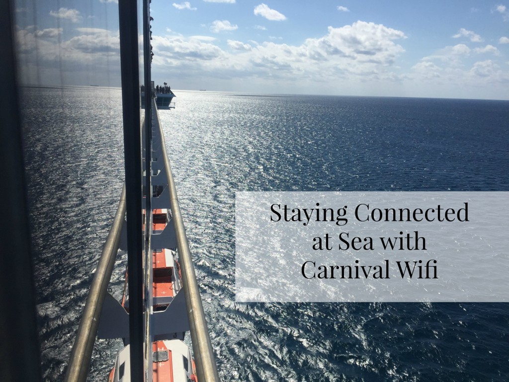 Staying Connected at Sea with Carnival Wifi 1024x768
